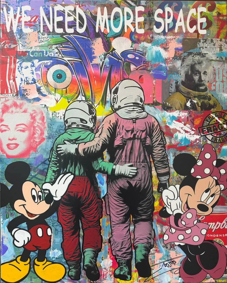 About Love, original painting by Jozza